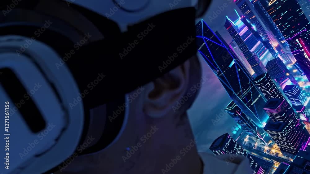 Poster Discovering virtual reality innovation in a futuristic setting with immersive technology