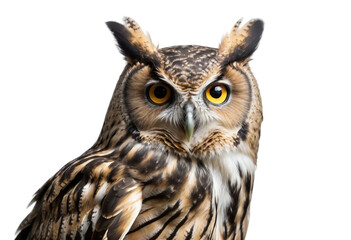 owl isolated on transparent background