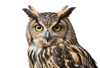 Naklejka premium owl isolated on transparent background
