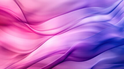 Obraz premium Colorful abstract background with flowing waves of pink and purple, perfect for wallpapers, banners, or digital art projects.