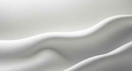 Obraz premium Smooth and textured visual effect created by subtle black to white gradient.