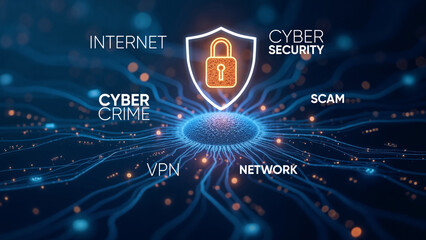 Metaverse cybersecurity cybercrime internet scam, crypto currency investment digital wallet payment technology virus attack protection, identity privacy data hacking antivirus shield