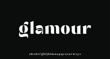 Classy elegant font, vintage type or luxury premium typeface, vector English royal alphabet. Classic typography in modern or old art deco style, serif letters for modern or retro poster font
