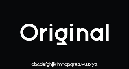 Creative logo sport modern alphabet font. Typography, abstract technology, fashion, digital, future technology logos fonts. vector illustration
