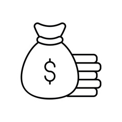 Money Growth vector icon