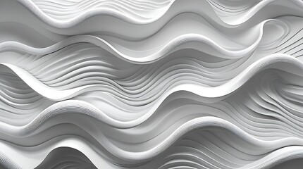 Fototapeta premium Elegant Wave Pattern Wall Art for Contemporary Spaces