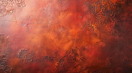 Obraz premium Abstract textured background showcasing warm hues of red and orange with a rustic, aged appearance