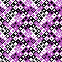 Seamless random abstract geometric threetone pattern background design