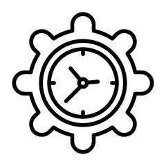 Time Management Icon