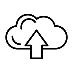 Cloud Uploading Icon
