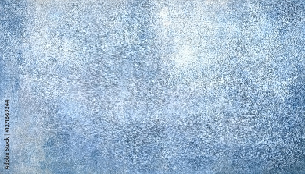 Poster textured blue painted canvas background with soft gradient, artistic grunge surface for digital desi