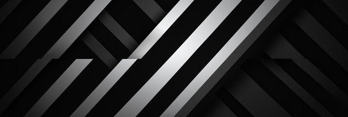 Obraz premium black and white image of a series of lines. The image is abstract and has a modern, minimalist feel to it. The lines are arranged in a way that creates a sense of movement and energy