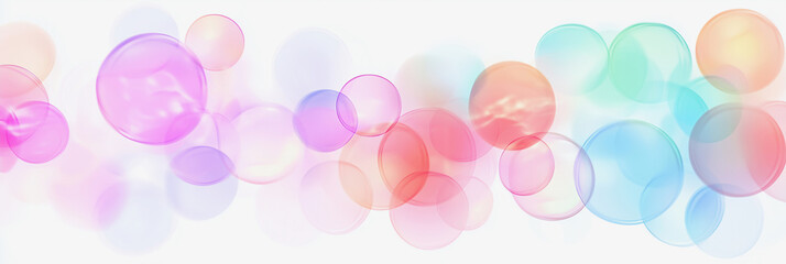 colorful background with many different colored circles. The circles are of various sizes and colors, creating a vibrant and lively atmosphere