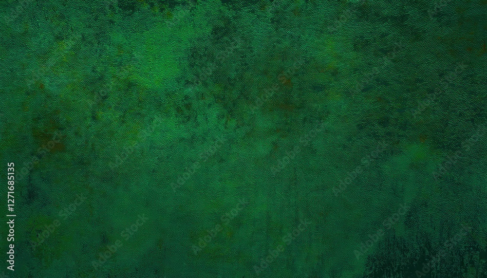 Aufkleber deep emerald green textured abstract background with subtle brushstroke pattern, ideal for graphic design