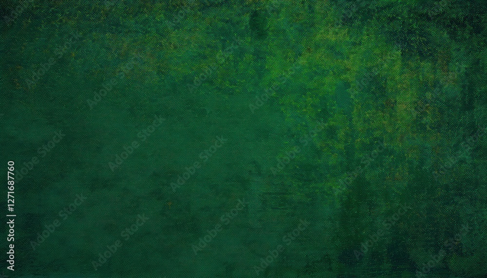 Aufkleber deep emerald green textured abstract background with subtle brushstroke pattern, ideal for graphic design