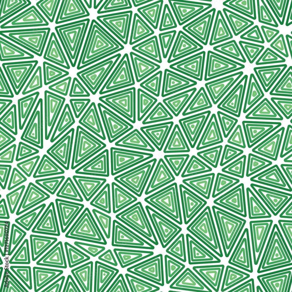 Aufkleber triangles pattern. medium shape size. multiple repeated inner triangles. one tone colored style. rep
