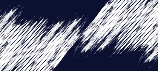 White halftone dots blue color pattern gradient grunge texture background. Dot pop art comic sport style vector illustration. Eps10