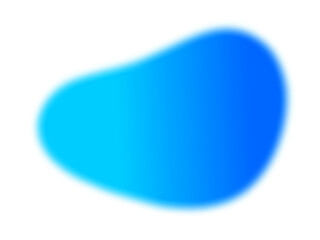 blue abtract gradient shapes  illustration