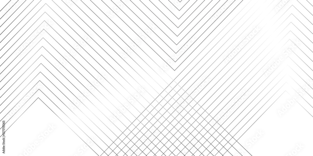 Poster abstract gradient white and black line pattern transparent monochrome stripe background texture. vec