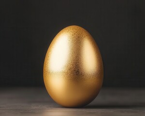 Timelapse of an Easter egg turning into a gold bar, symbolizing investment maturity and financial stability