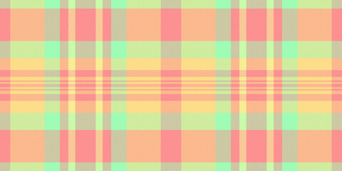 Multicolor background plaid texture, scottish textile tartan fabric. Valentine seamless pattern vector check in red and amber colors.