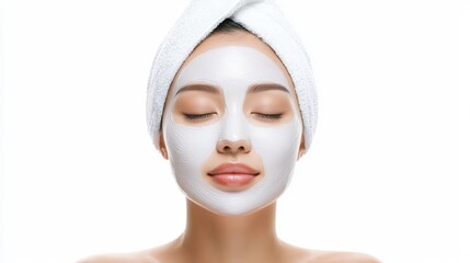 Unveiling the radiance, a woman's journey to glowing skin through the art of facial masking