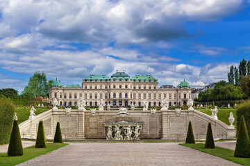 Fototapeta premium Upper Belvedere palace, Vienna, Austria