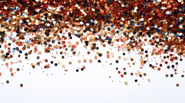 Collection of colorful confectionery items arranged on a white background for display and decoration purposes