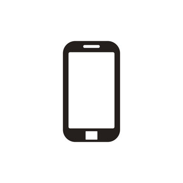 Phone icon, Telephone call symbol, Contact sign, Cell phone isolated on transparent background, icon for app or web site, Phone PNG