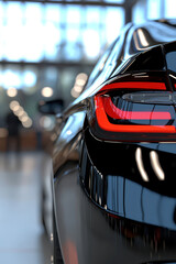 Explore the Alluring Design of a Modern Black Car: A Perfect Blend of Luxury and Performance in a Sleek Automotive Style for Every Passionate Driver.