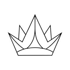 vector illustration of crown icon