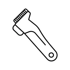 flat icon with shadow vector illustration