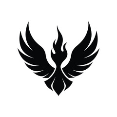 eagle tattoo vector illustration