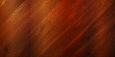 Exquisite High Gloss Brown Wood Paneling with Reflective Surfaces, Rich Natural Textures, and a Deep, Warm Hue That Provides a Vintage Feel and Classic Retro Charm