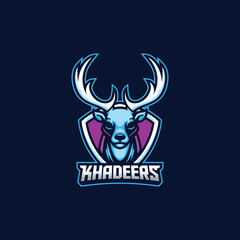 Deer Head Logo Template