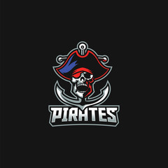 Fototapeta premium Pirates Logo