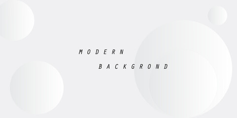 Abstract white futuristic circle background design. Abstract white background design. Illustration. Vector.