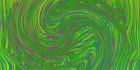 Groovy hippie 70s backgrounds. Waves, swirl, twirl pattern