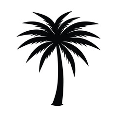 Obraz premium palm trees silhouette