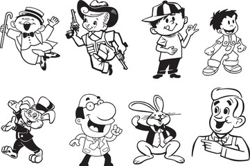 Boy Clipart Bundle and using any design. 
