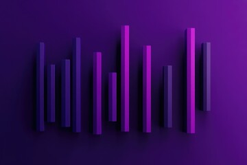 Obraz premium Vertical Lines Wall Pattern