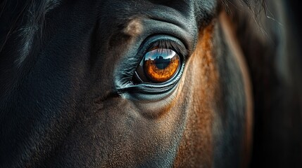 Portrait of a sport dressage horse. -
