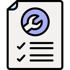 checklist repair icon