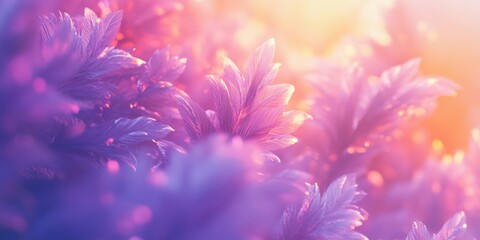 Purple Flower Cluster