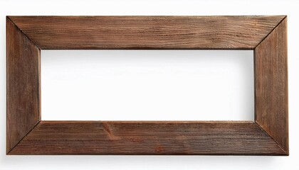 Naklejka premium wooden picture frame
