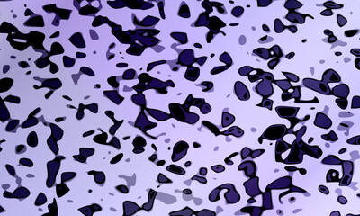 liquid color splash purple water dynamic waves abstract background. particle bacteria.
