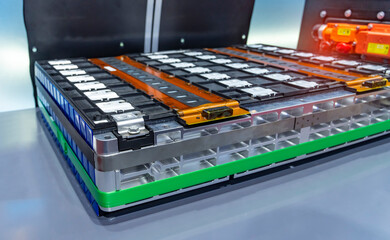 lithium battery pack module with bms available for electric car or storage power station