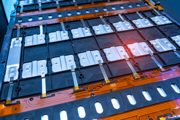 lithium battery pack module with bms available for electric car or storage power station