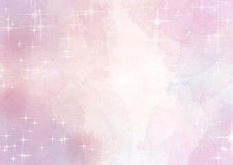 abstract pink background with stars