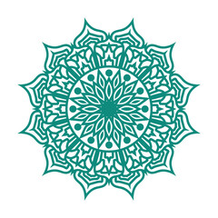 Ornament beautiful card calar mndala desgin